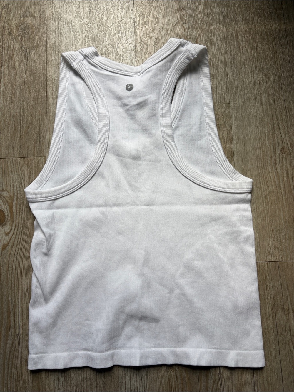 Women’s Ribbed Tank Top Set - White, Beige, Taupe - Picture 5 of 7